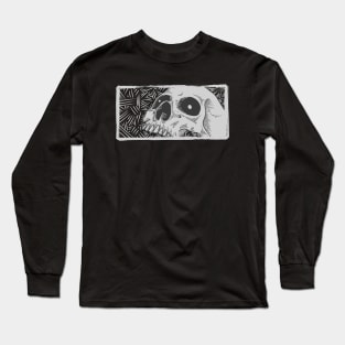 skull in a square Long Sleeve T-Shirt